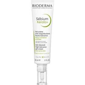 Bioderma Sebium Kerato Jel Krem 30 ml - Yağlı ve Akneye Eğilimli Ciltler İçin Gözenek Sıkılaştırıcı, Komedon Önleyici ve Yenileyici Krem - Bioderma