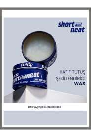 Dax Wax 99gr Short and Neat Mavi | Şekillendirici Wax - Dax