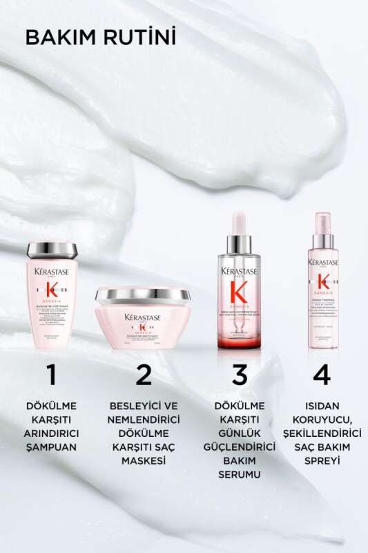Kérastase Genesis Bain Riche Dökülme Karşıtı, Güçlendirici ve Saç Yoğunluğu Şampuanı 250 ml - 4
