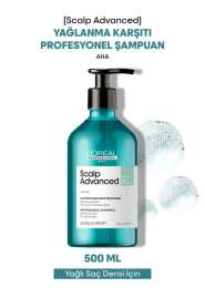 LOréal Professionnel Serie Expert Scalp Advanced Yağlanma Karşıtı ve Saç Derisi Dengeleyici Şampuan 500 ml - Sebum Kontrol & Hacim Artışı - 1